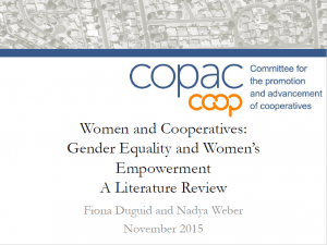 Women and Coops Lit review Web version