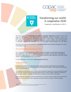 SDG 6 Brief