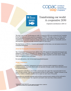 Cover SDG 14